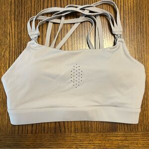 Women's Light Gray Sports Bra